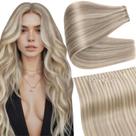 Extensões de cabelo Full Shine Butterfly Weft Ash Blonde 40cm