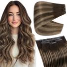 Extensões de cabelo Full Shine Butterfly Weft Human Hair 16