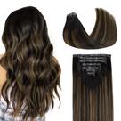 Extensões de cabelo GOO GOO Clip em cabelo humano real 18 polegadas 110g Extensões de cabelo GOO GOO Clip em cabelo humano real 18 polegadas 110g