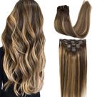 Extensões de cabelo GOO GOO Real Human Hair 18 polegadas 120 g 7 unidades