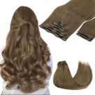 Extensões de cabelo GOO GOO Real Human Hair 22 polegadas 150 g 9 unidades
