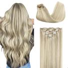 Extensões de cabelo GOO GOO Real Human Hair 22 polegadas 170 g Ash Blonde Extensões de cabelo GOO GOO Real Human Hair 22 polegadas 170 g Ash Blonde