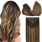 Extensões de cabelo GOO GOO Real Human Hair 24 polegadas 140 g 7 unidades Extensões de cabelo GOO GOO Real Human Hair 24 polegadas 140 g 7 unidades