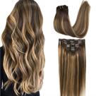 Extensões de cabelo GOO GOO Real Human Hair 40 cm 160 g 7 unidades 4 /27/4