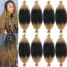 Extensões de cabelo Kossys Springy Afro Twist 40cm para mulheres