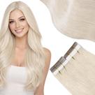 Extensões de Cabelo Moresoo 24" Fita Adesiva Loiro 60A 50 g Extensões de Cabelo Moresoo 24" Fita Adesiva Loiro 60A 50 g