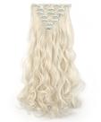 Extensões de cabelo OneDor 20 Curly Full Head Synthetic 140 g Extensões de cabelo OneDor 20 Curly Full Head Synthetic 140 g