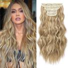 Extensões de cabelo REECHO HE001 Natural Sintético 200g 50cm Extensões de cabelo REECHO HE001 Natural Sintético 200g 50cm