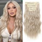 Extensões de cabelo REECHO HE001 Natural Sintético Loiro 200g Extensões de cabelo REECHO HE001 Natural Sintético Loiro 200g