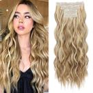 Extensões de cabelo REECHO HE003 60 cm de comprimento Beach Waves Blonde Extensões de cabelo REECHO HE003 60 cm de comprimento Beach Waves Blonde