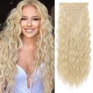 Extensões de cabelo REECHO HE009 Natural Blonde 9 peças 60 cm Extensões de cabelo REECHO HE009 Natural Blonde 9 peças 60 cm
