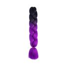 Extensões De Cabelo Sintético Jumbo Ombre Afro De 24 Polegadas Para Tranças DIY Para Mulheres