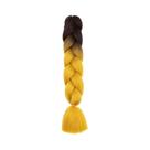 Extensões De Cabelo Sintético Jumbo Ombre Afro De 24 Polegadas Para Tranças DIY Para Mulheres Extensões De Cabelo Sintético Jumbo Ombre Afro De 24 Polegadas Para Tranças DIY Para Mulheres