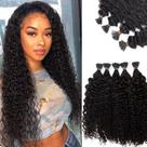 Extensões de cabelo Smartinnov Kinky Curly I Tip 45cm 50g