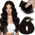 Extensões de cabelo Sunny Hair Tape em marrom escuro 40cm 25g