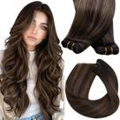 Extensões de cabelo Sunny Hair Weft Human Hair 12 polegadas 70g