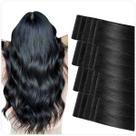Extensões de cabelo SUYYA Invisible Tape Jet Black 40g x20