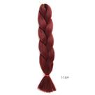 Extensões de cabelo, trança sintética, cabelo de 60 cm para mulheres