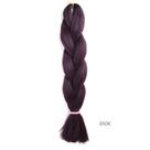 Extensões de cabelo, trança sintética, cabelo de 60 cm para mulheres