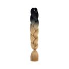 Extensões De Cabelo Trançado Jumbo DIY Afro Ombre De 24 Polegadas, Cabelo Sintético Para Crochê Para