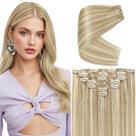 Extensões de Cabelo Ve Sunny 18 Polegadas Loiro Mel 120 g Clip-in Extensões de Cabelo Ve Sunny 18 Polegadas Loiro Mel 120 g Clip-in