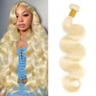 Extensões de cabelo VICYAO 613 Blonde Human Hair, pacote de 30 cm x1 Extensões de cabelo VICYAO 613 Blonde Human Hair, pacote de 30 cm x1