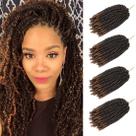 Extensões de cabelo Yebo Spring Twist 30 Strands 8 polegadas 440g Extensões de cabelo Yebo Spring Twist 30 Strands 8 polegadas 440g