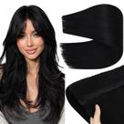 Extensões de cabelo YoungSee Butterfly Weft 80g 40cm Jet Black