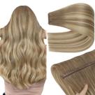 Extensões de cabelo YoungSee Butterfly Weft 80g 40cm Ombre Blonde