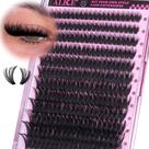 Extensões de cílios ALICE 240 peças 1222 mm CC-Curly 100D