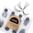 Extensões de cílios de volume pré-fabricadas LASHVIEW 1000 10D D Curl Extensões de cílios de volume pré-fabricadas LASHVIEW 1000 10D D Curl