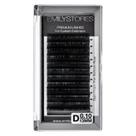 Extensões de cílios EMILYSTORES 0,10 mm de espessura D Curl 13 mm