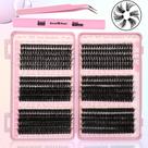 Extensões de cílios Gmagictobo Lash Clusters Volume Cluster 590 unidades de cachos de cílios DIY Cílios Clusters Lash Bond e Seal Lash Tweezers Extensões de cílios Gmagictobo Lash Clusters Volume Cluster 590 unidades de cachos de cílios DIY Cílios Clusters Lash Bond e Seal Lash Tweezers