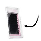 Extensões de cílios Qeelasee Matte Mink Ellipse Flat 0,20 mm