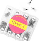 Extensões de cílios TDANCE pré-fabricadas de 8-15 mm de comprimento misto 5D-24D Extensões de cílios TDANCE pré-fabricadas de 8-15 mm de comprimento misto 5D-24D