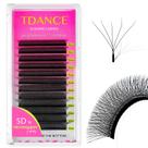 Extensões de cílios Ventiladores pré-fabricados TRDANCE W 5D 0,07 C/D Curl