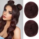 Extensões de coque de cabelo REECHO Mini Claw Clip Messy Cat Ears x2