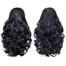 Extensões de rabo de cavalo HSPHTM Black Synthetic Hair 140g
