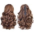 Extensões de rabo de cavalo HSPHTM para cabelo sintético castanho 139g