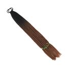 Extensões De Rabo De Cavalo Trançado Arco-íris, Cor Gradiente Sintético, Faixa Elástica De 24" Para Extensões De Rabo De Cavalo Trançado Arco-íris, Cor Gradiente Sintético, Faixa Elástica De 24" Para