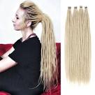 Extensões Dreadlock Kraler 22 cm 40 fios 613 loiras