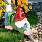 Extensões Gnome Gutter Downspout Wonder Garden 3x4 polegadas cinza