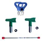 Extensor 50cm Pistola Airless + Porta Bico + Kit Bicos Fflp