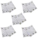 Extensor Alongador de Body Infantil Prolongador Uso Roupa Bebe 3 Botoes de Pressão Branco kit 10 und 100 algodão Antialérgico 9cmx10cm Baby Deluxe Extensor Alongador de Body Infantil Prolongador Uso Roupa Bebe 3 Botoes de Pressão Branco kit 10 und 100 algodão Antialérgico 9cmx10cm Baby Deluxe