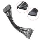 Extensor ATX 24 Pinos macho/femea 30cm para Fonte Preto