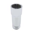 Extensor Aumento Prolongador Médio 6cm Cromado para Torneira e Chuveiro Rosca 1/2"