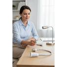 Extensor Bocal Lâmpada E27 Flexível 29cm - Mais Luz!