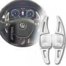 Extensor Borboleta Volante VW Golf Jetta Polo Virtus Nivus Passat T-Cross Taos TSI Paddle Shift aleta Cambio Botão DSG esportivo 1.0 1.4 2.0