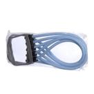 Extensor Com 5 Elástico Peitoral Treino Fitness Musculação Extensor Com 5 Elástico Peitoral Treino Fitness Musculação