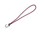 Extensor Corda Elastica Gancho Duplo 70cm Verme/Branco-80UN